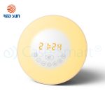 Lampa inteligenta cu alarma si radio FM RedSun – 6638D