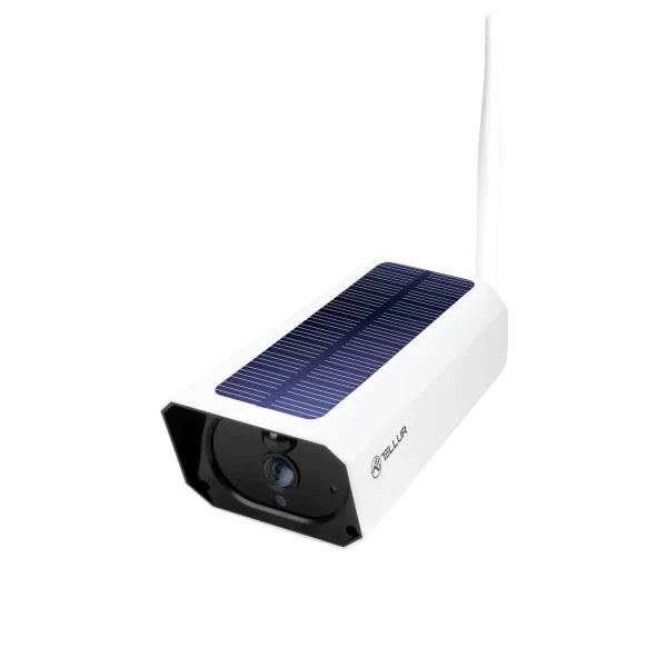 Camera smart cu reincarcare solara Tellur, Wi-Fi 2.4 GHz, IR, Senzor miscare