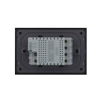 Intrerupator cvadruplu cu touch Livolo cu rama din sticla, protocol ZigBee, standard Italian – Serie noua