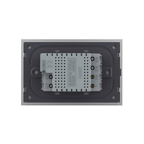 Intrerupator simplu cu touch Livolo din sticla, standard Italian, protocol ZigBee – Serie noua