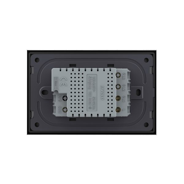Intrerupator simplu cu touch Livolo din sticla, standard Italian, protocol ZigBee – Serie noua