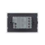 Intrerupator simplu cap scara / cap cruce cu touch Livolo din sticla, standard Italian, protocol ZigBee – Serie noua