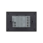Intrerupator simplu cap scara / cap cruce cu touch Livolo din sticla, standard Italian, protocol ZigBee – Serie noua