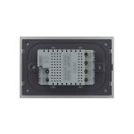 Intrerupator triplu cap scara / cap cruce cu touch Livolo din sticla, standard Italian, protocol ZigBee – Serie noua
