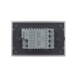 Intrerupator triplu wireless cu touch Livolo cu rama din sticla, standard Italian – Serie noua