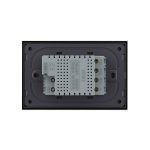 Intrerupator triplu cu touch Livolo din sticla, standard Italian, protocol ZigBee – Serie noua