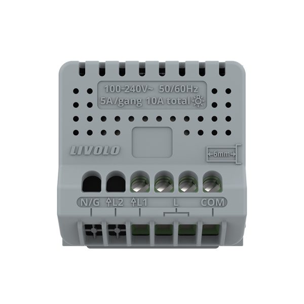 Modul Intrerupator Simplu Cap Scara / Cruce cu Touch LIVOLO – Serie Noua