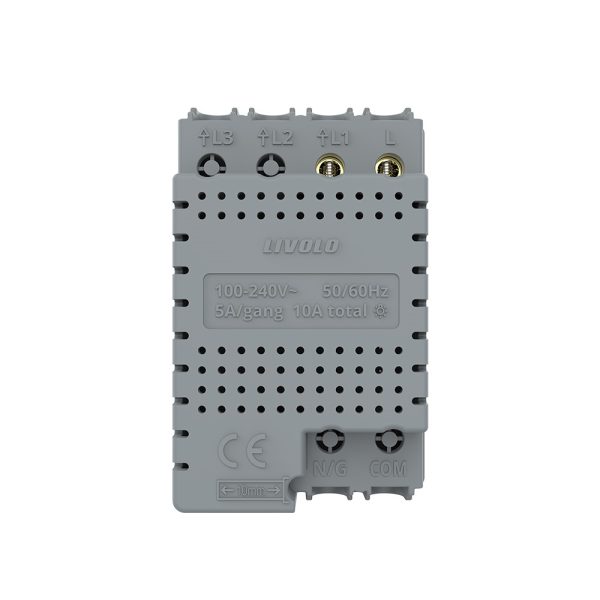 Modul intrerupator simplu cu touch Livolo, protocol ZigBee, standard Italian – Serie noua