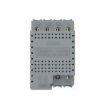 Modul intrerupator triplu cap scara / cap cruce wireless cu touch Livolo standard Italian, Serie noua
