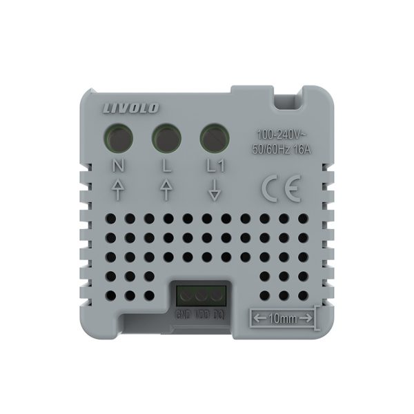 Modul termostat Livolo pentru sisteme de incalzire electrice – Serie noua