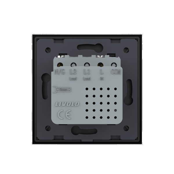 Priza USB Tip C Livolo cu Rama din Sticla