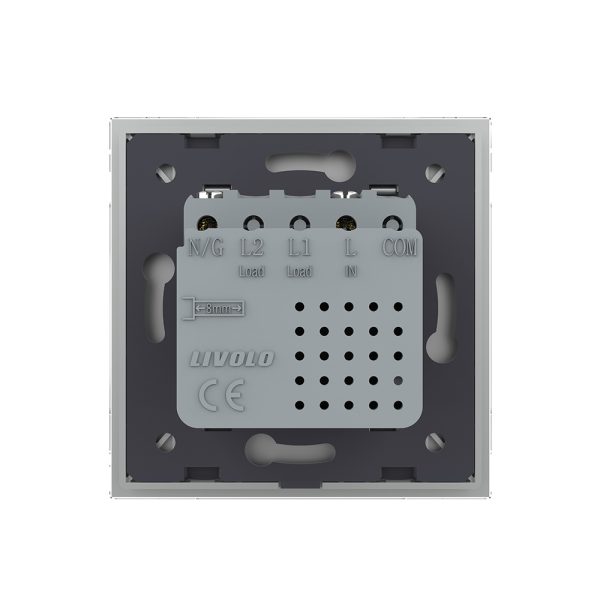Priza USB Tip C Livolo cu Rama din Sticla