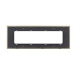 Rama din sticla Livolo standard Italian 6/7 module – Serie noua