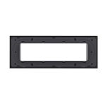 Rama din sticla Livolo standard Italian 6/7 module – Serie noua