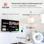 Priza inteligenta RedSun Wi-Fi rotunda EU – RS-M6, Control de pe telefonul mobil