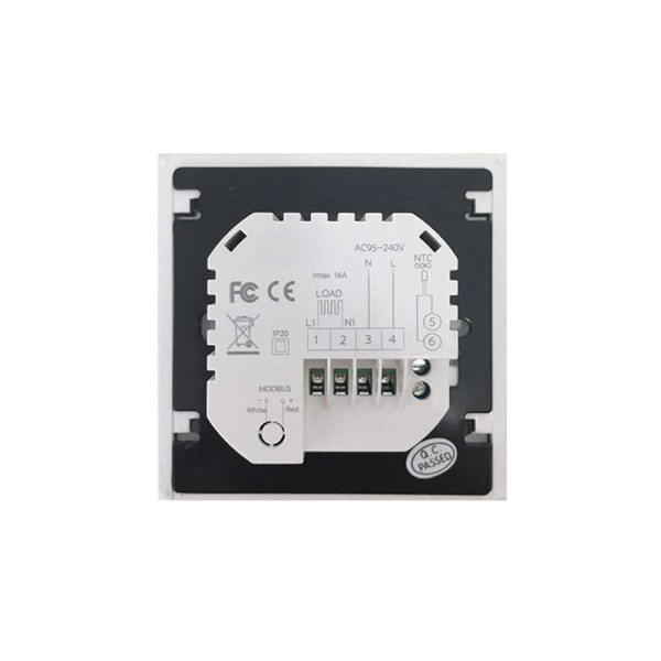 Termostat Wi-Fi pentru incalzirea electrica in pardoseala BeOk TGW003-WIFI-EP