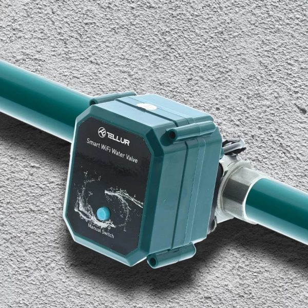 Electrovalva inteligenta pentru apa cu sistem automatizare irigatii Tellur Water Valve