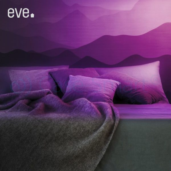 Kit Banda LED RGB Smart Eve Light Strip, 24W, 1800 lm, A++, 2m, Compatibil cu Apple Home Kit