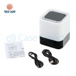 Boxa portabila si lampa Red Sun DY-28 cu touch, ceas alarma si Bluetooth