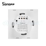 Intrerupator simplu cu touch Sonoff T1EU1C, Wi-Fi + RF, Control de pe telefonul mobil