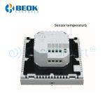 Termostat WiFi pentru centrala termica pe gaz si incalzire in pardoseala BeOk BOT-313WiFi