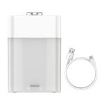 Umidificator Baseus Time Magic, Capacitate 550 mL, Alimentare Type-C, Alb