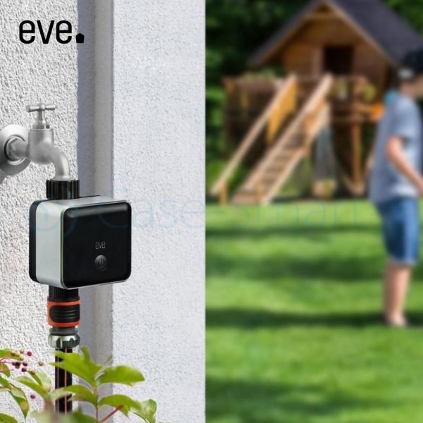 Sistem smart pentru automatizarea irigatiei Eve-aqua, compatibil cu Apple Home Kit