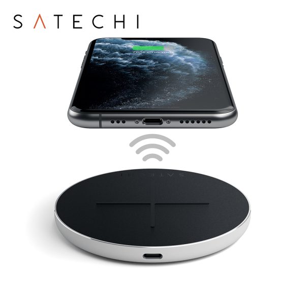 Incarcator Wireless Fast Charge Satechi, 10W, Certificat QI