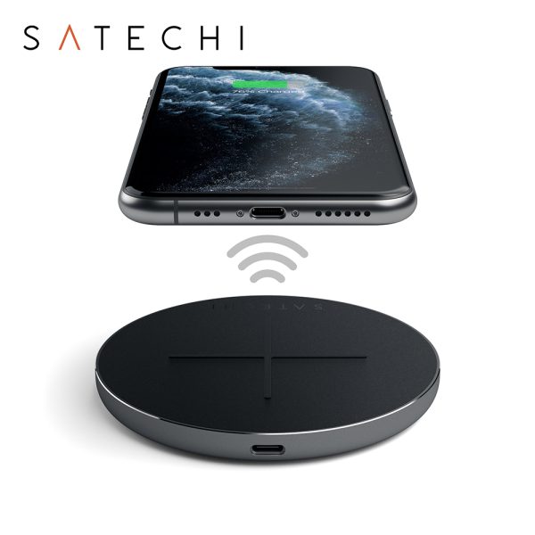 Incarcator Wireless Fast Charge Satechi, 10W, Certificat QI