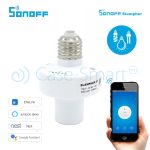 Dulie inteligenta Wi-Fi si RF E27 Sonoff