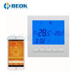 Termostat WiFi pentru centrala termica pe gaz si incalzire in pardoseala BeOk BOT-313WiFi