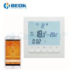 Termostat WiFi pentru centrala termica pe gaz si incalzire in pardoseala BeOk BOT-313WiFi