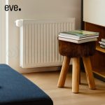 Valva inteligenta pentru calorifer Eve Thermo cu LED, Control tactil, Control vocal, Compatibil cu Apple HomeKit