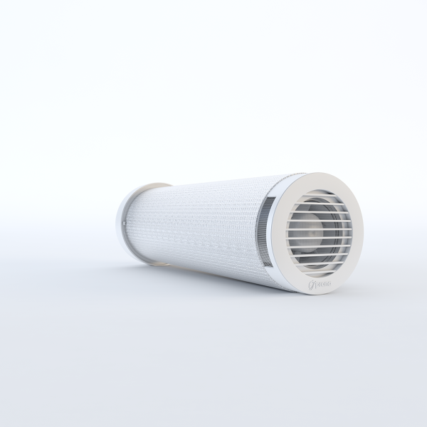 Sistem de ventilatie cu recuperare de caldura PRANA 200C ERP PREMIUM cu Functie Preincalzire