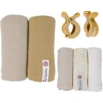 Lodger Gift Set I set cadou Birch/Honey (pentru bebeluși)