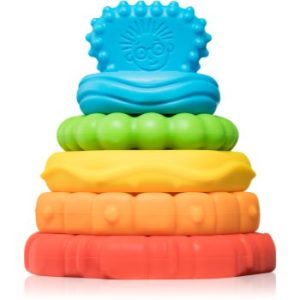 Baby Einstein Stack & Teethe™ jucărie pentru dentiție 2 in 1