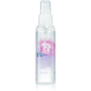 Avon Naturals Care Vibrant Orchid & Blueberry spray pentru corp cu orhidee si afine