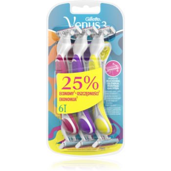 Gillette Venus 3 Plus aparat de ras de unică folosință