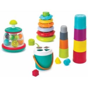 Infantino Stack, Sort & Spin set de jucării 3 in 1