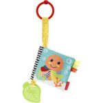 Infantino Textil Book Animals carte educativă contrastantă