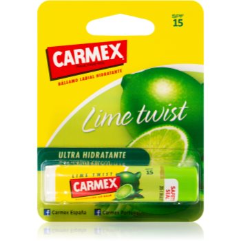 Carmex Lime Twist balsam pentru buze cu efect hidratant SPF 15