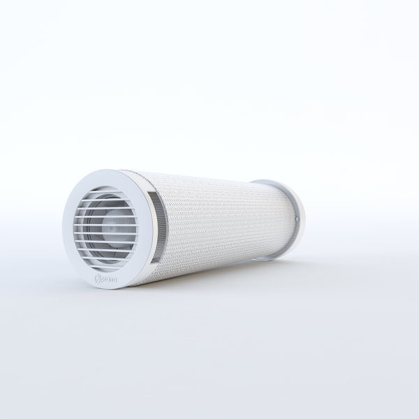 Sistem de ventilatie cu recuperare de caldura PRANA 200C ERP PREMIUM cu Functie Preincalzire