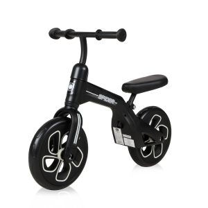 Bicicleta de tranzitie, fara pedale, roti mari, Lorelli Spider, Black