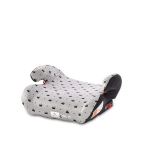 Inaltator auto Lorelli, Sirius Fix, cu sistem de ancorare, 22-36 kg, Grey Crowns