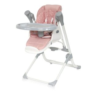 Scaun de masa si leagan electric Lorelli Ventura, Peach Beige Stars