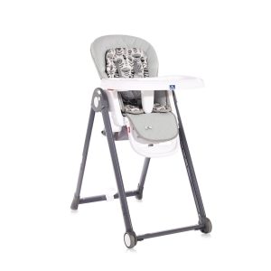 Scaun de masa reglabil, Lorelli, Party, cadru aluminiu, Cool Grey Leather