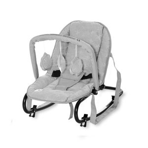 Fotoliu balansoar Lorelli, Rock Star, Luxe Cool Grey Stars