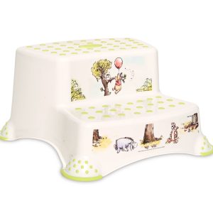 Inaltator dublu pentru baie, antiderapant, Lorelli, Disney Pooh, White