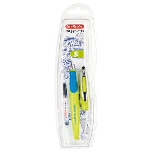 Stilou cu penita L Herlitz My Pen, Verde