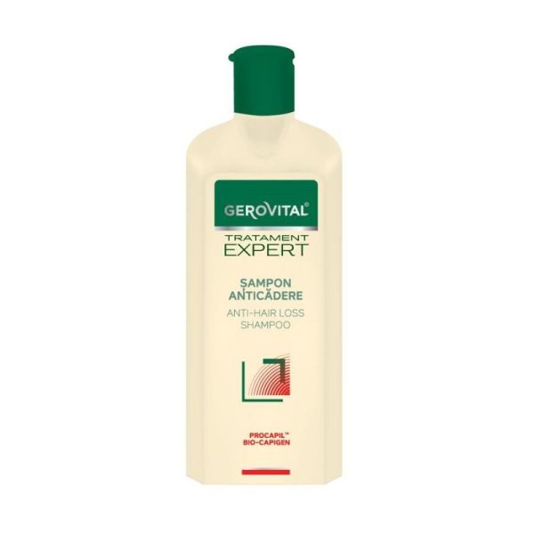 11400 Gerovital Tratament Expert Sampon anticadere, 250 ml